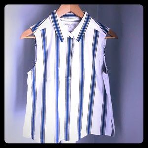 NWOT Rebecca Minkoff Stretch Cotton Top